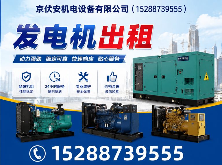 乐山发电车出租展示图