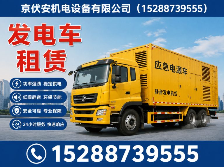 乐山柴油发电机组出租展示图